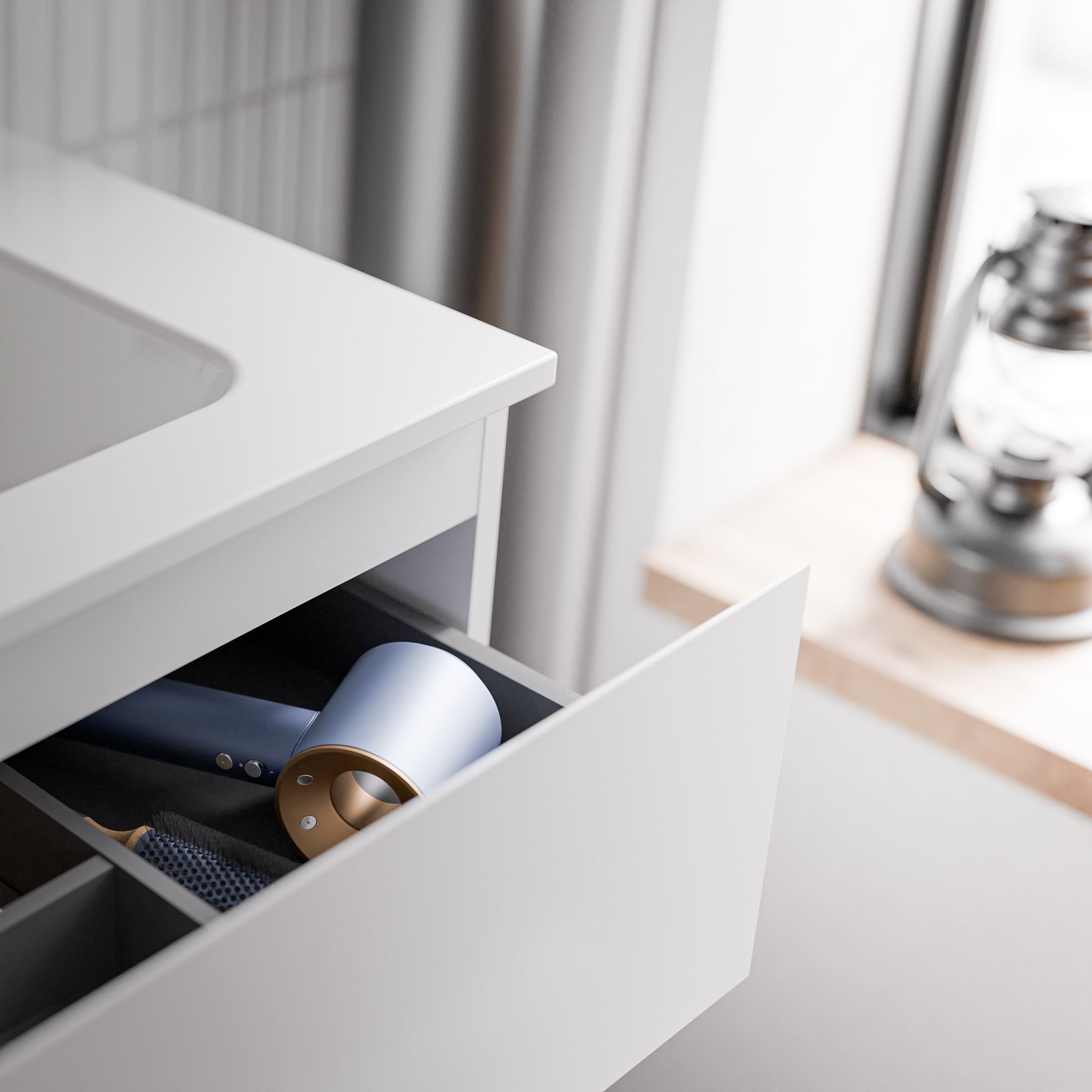 Ensemble de meubles de salle de bain AVA 100 cm avec lavabo