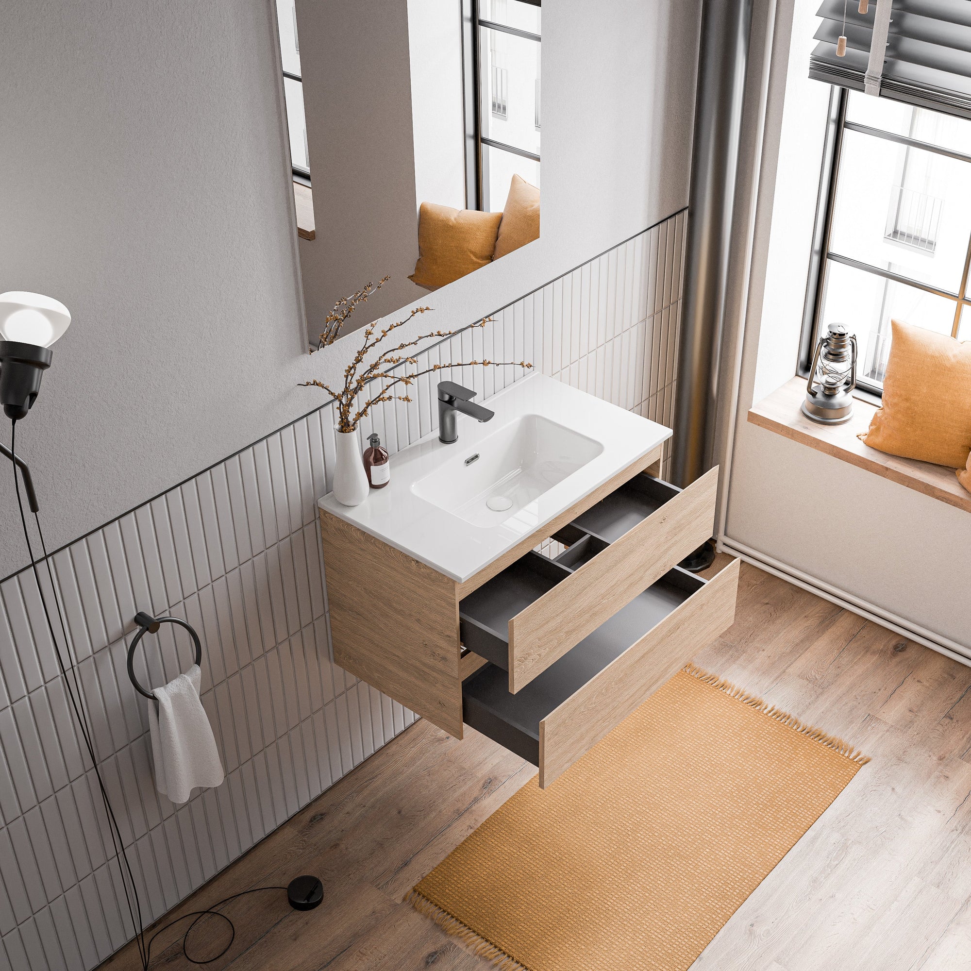 Meuble salle de bain AVA 80 cm