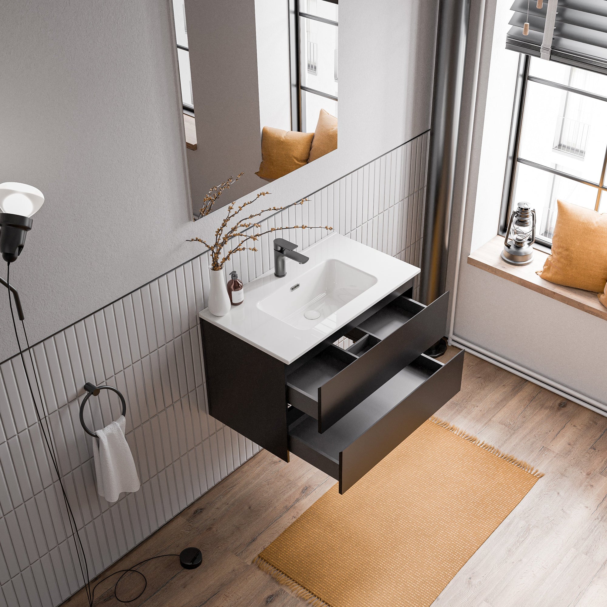 Meuble salle de bain AVA 80 cm
