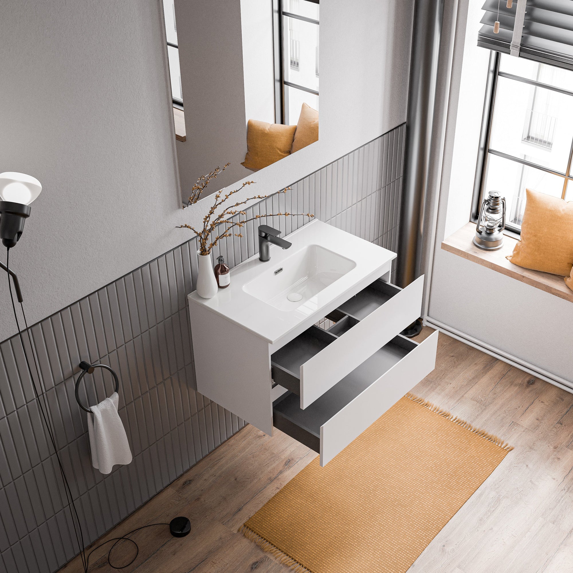 Meuble salle de bain AVA 80 cm