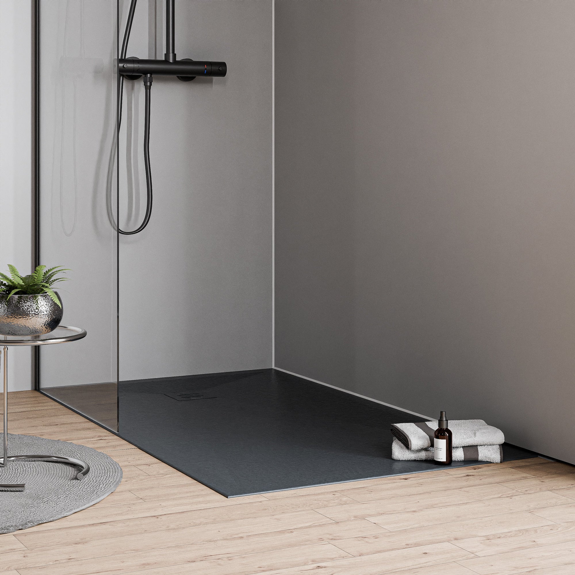 Receveur de douche en fonte minérale VIREO