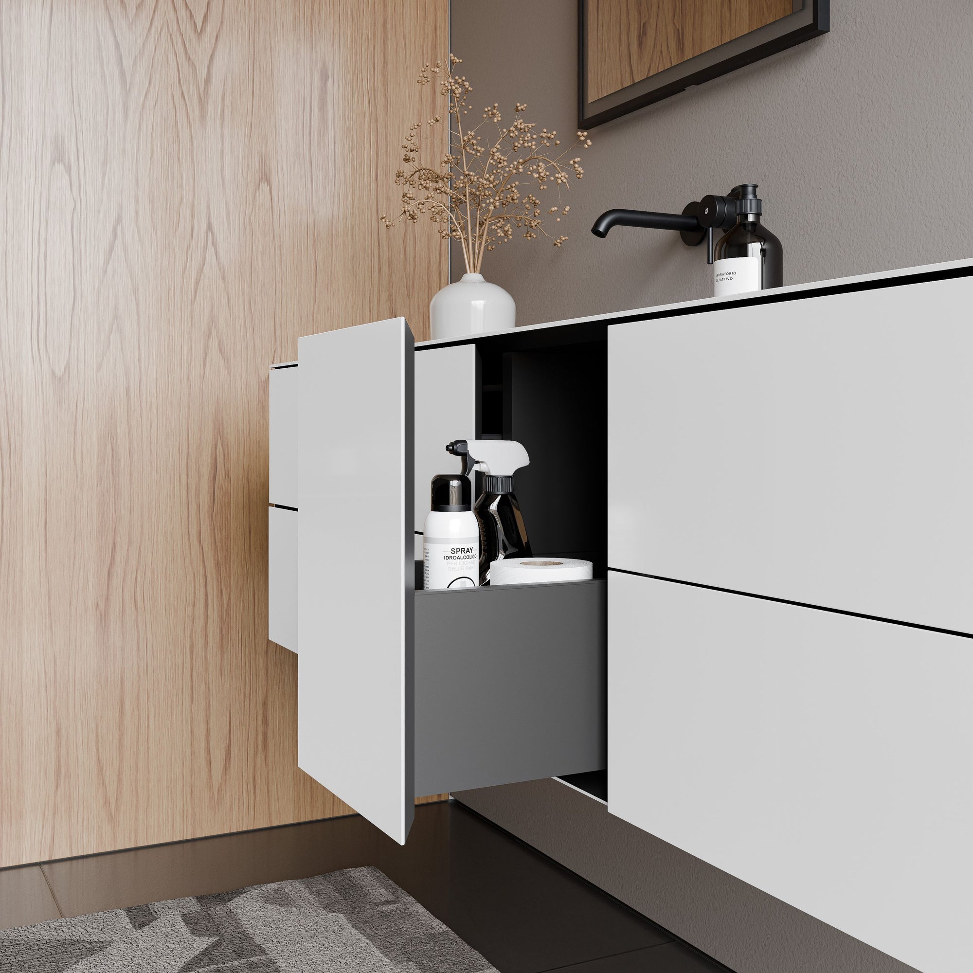 Meuble salle de bain ARCTIC 1800