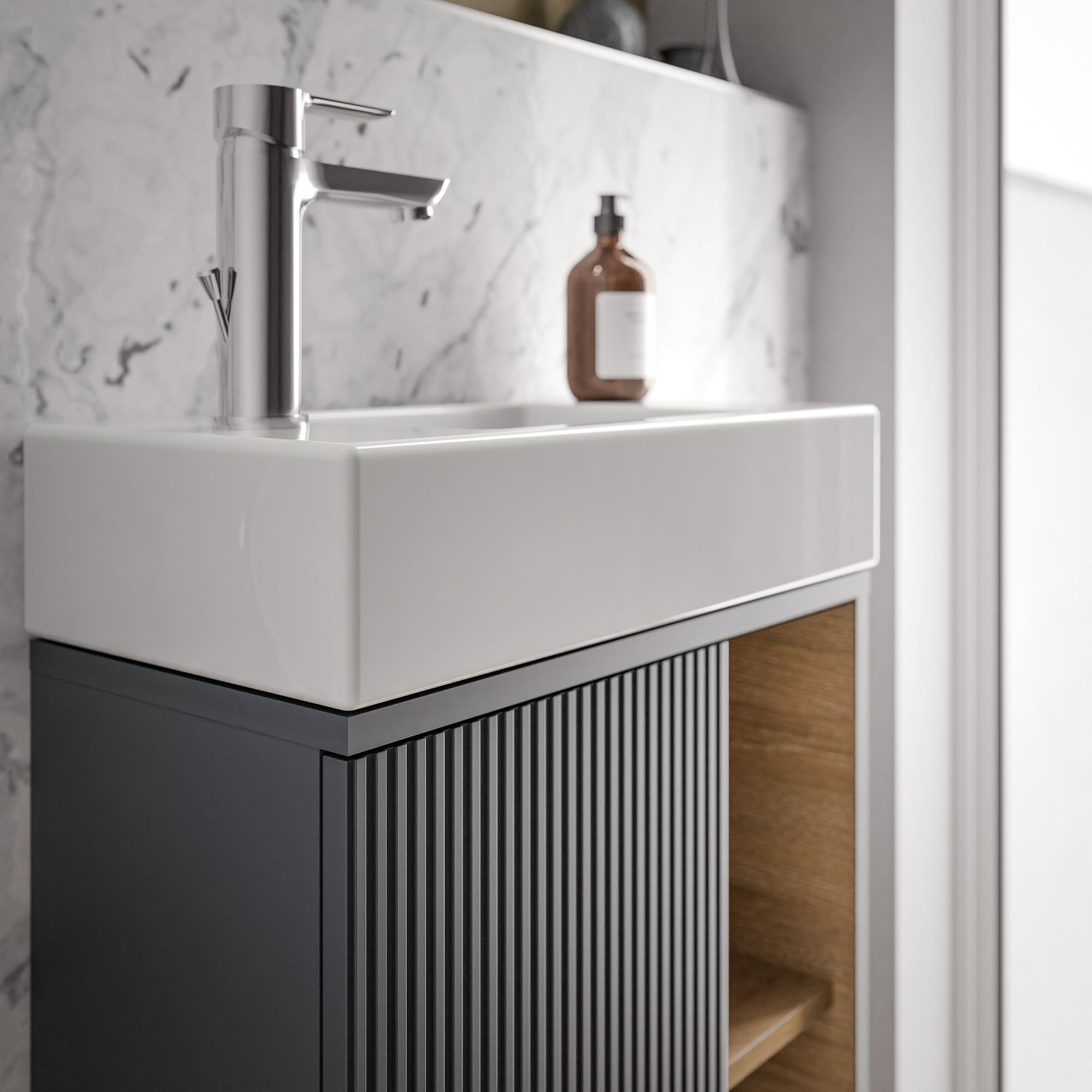 Meuble salle de bain BELDIVO 50 cm