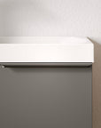 Ensemble de meubles de salle de bain WC invités TIM 40 cm avec lavabo