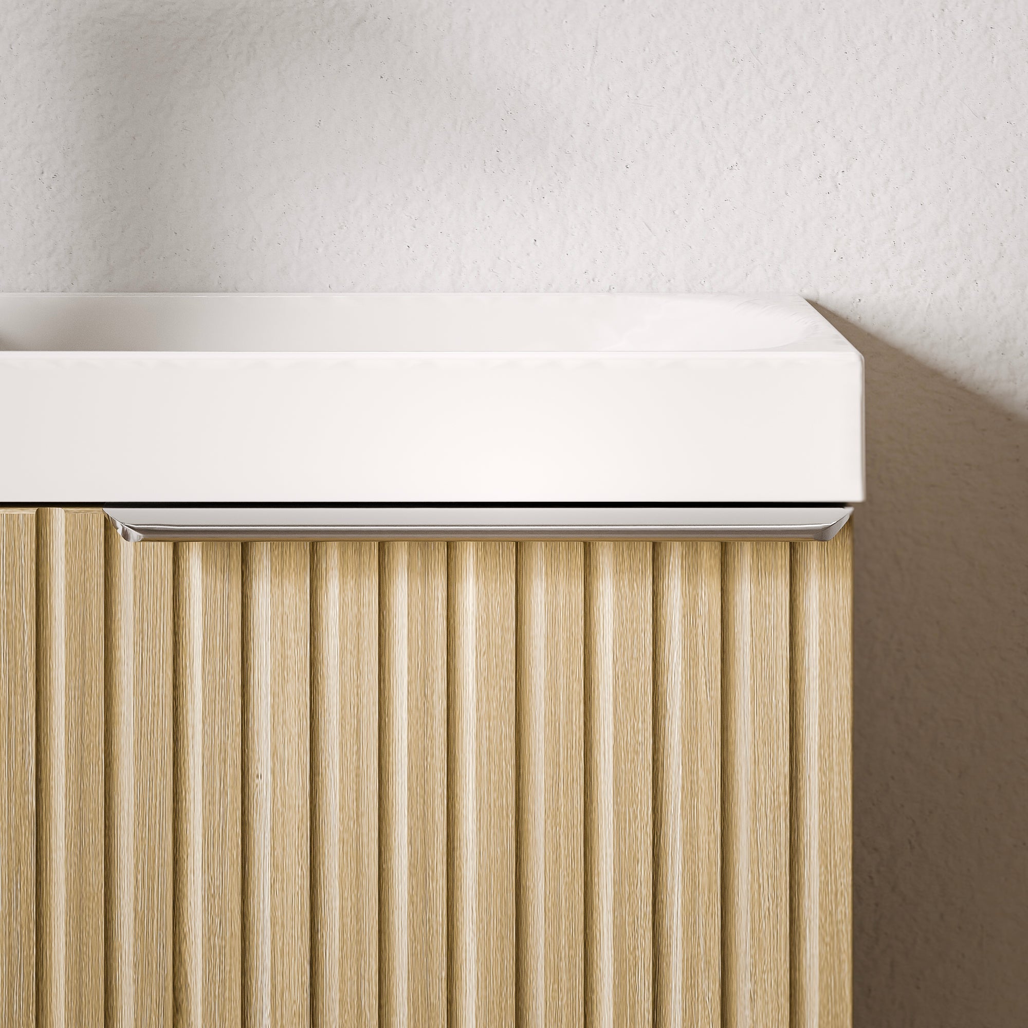 Ensemble de meubles de salle de bain WC invités TIM 40 cm avec lavabo