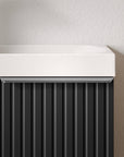 Ensemble de meubles de salle de bain WC invités TIM 40 cm avec lavabo