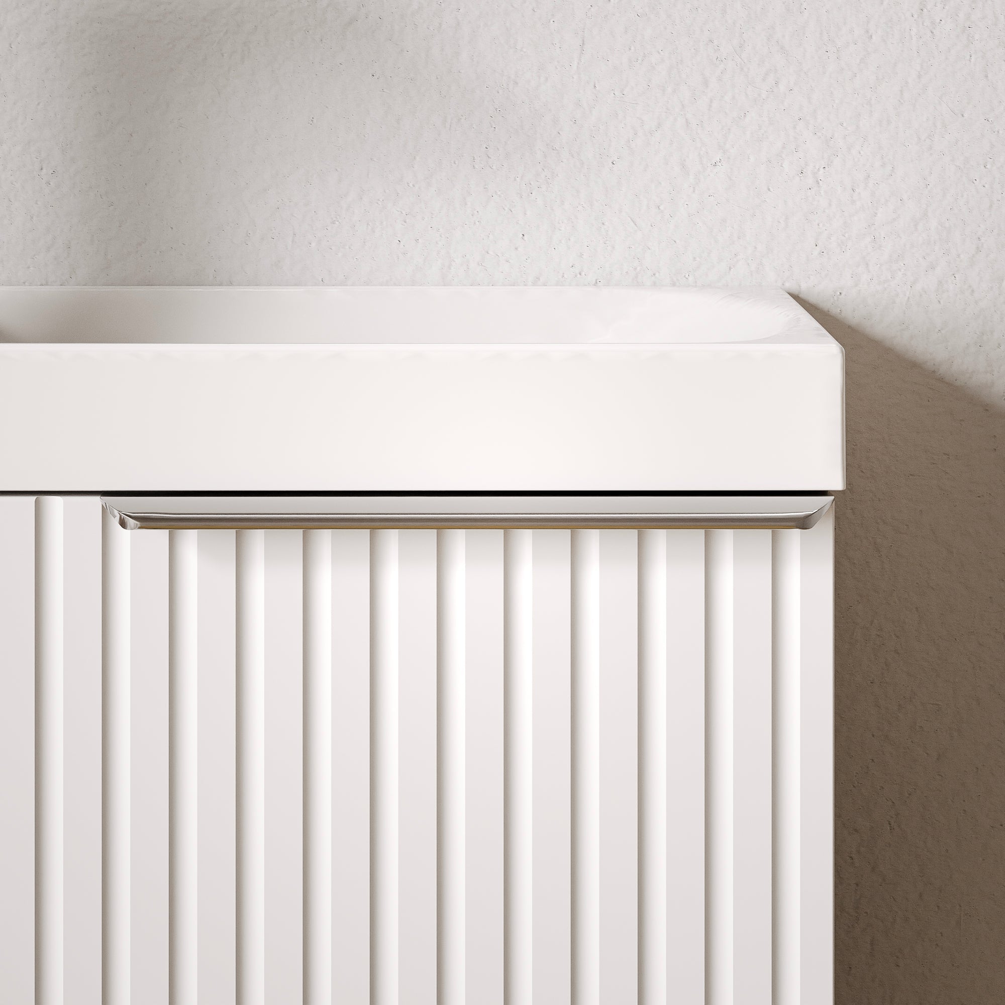 Ensemble de meubles de salle de bain WC invités TIM 40 cm avec lavabo