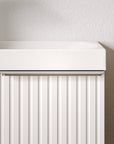 Ensemble de meubles de salle de bain WC invités TIM 40 cm avec lavabo
