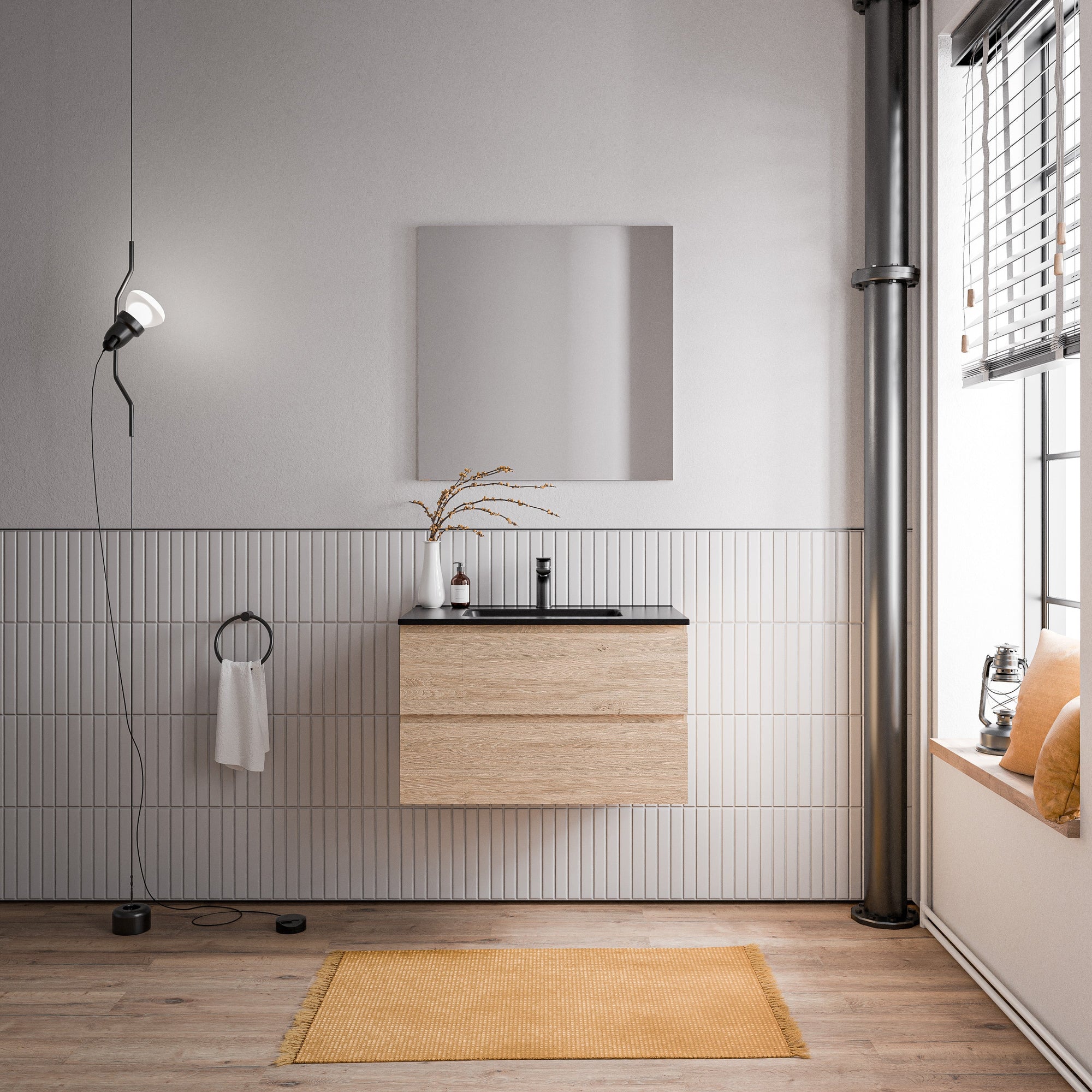 Meuble salle de bain AVA 80 cm