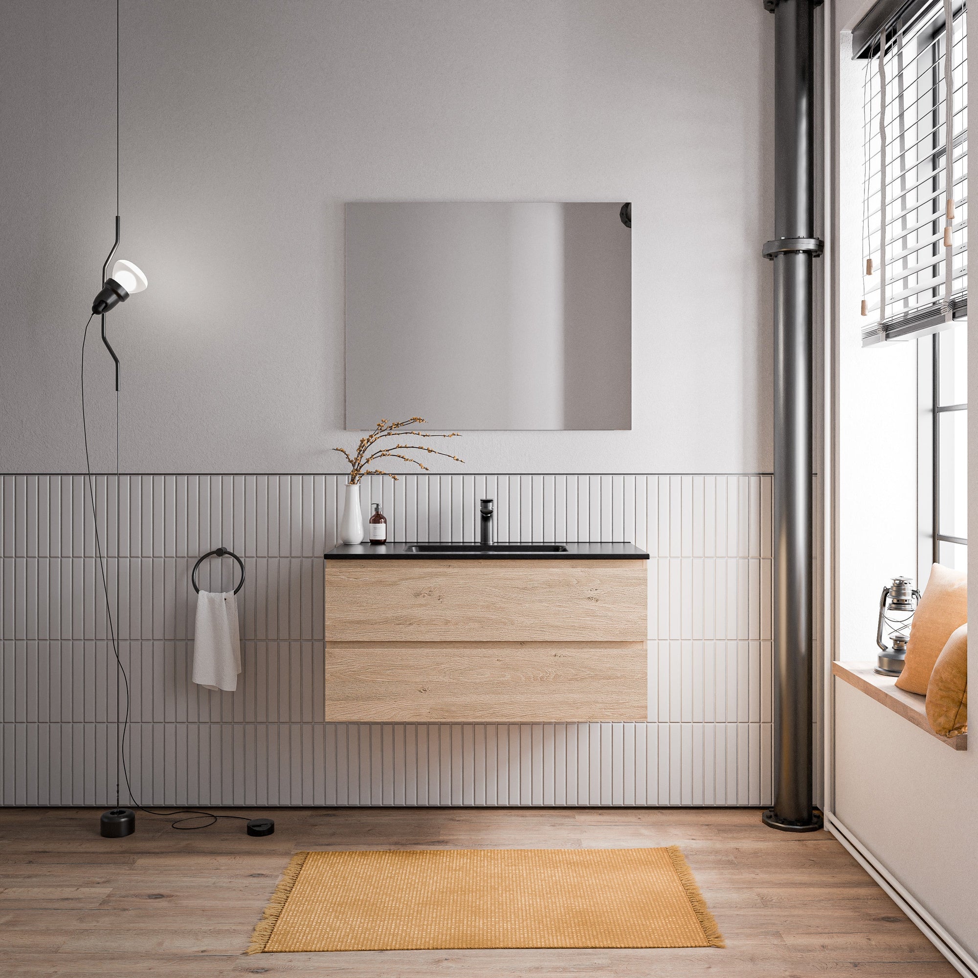 Meuble salle de bain AVA 100 cm
