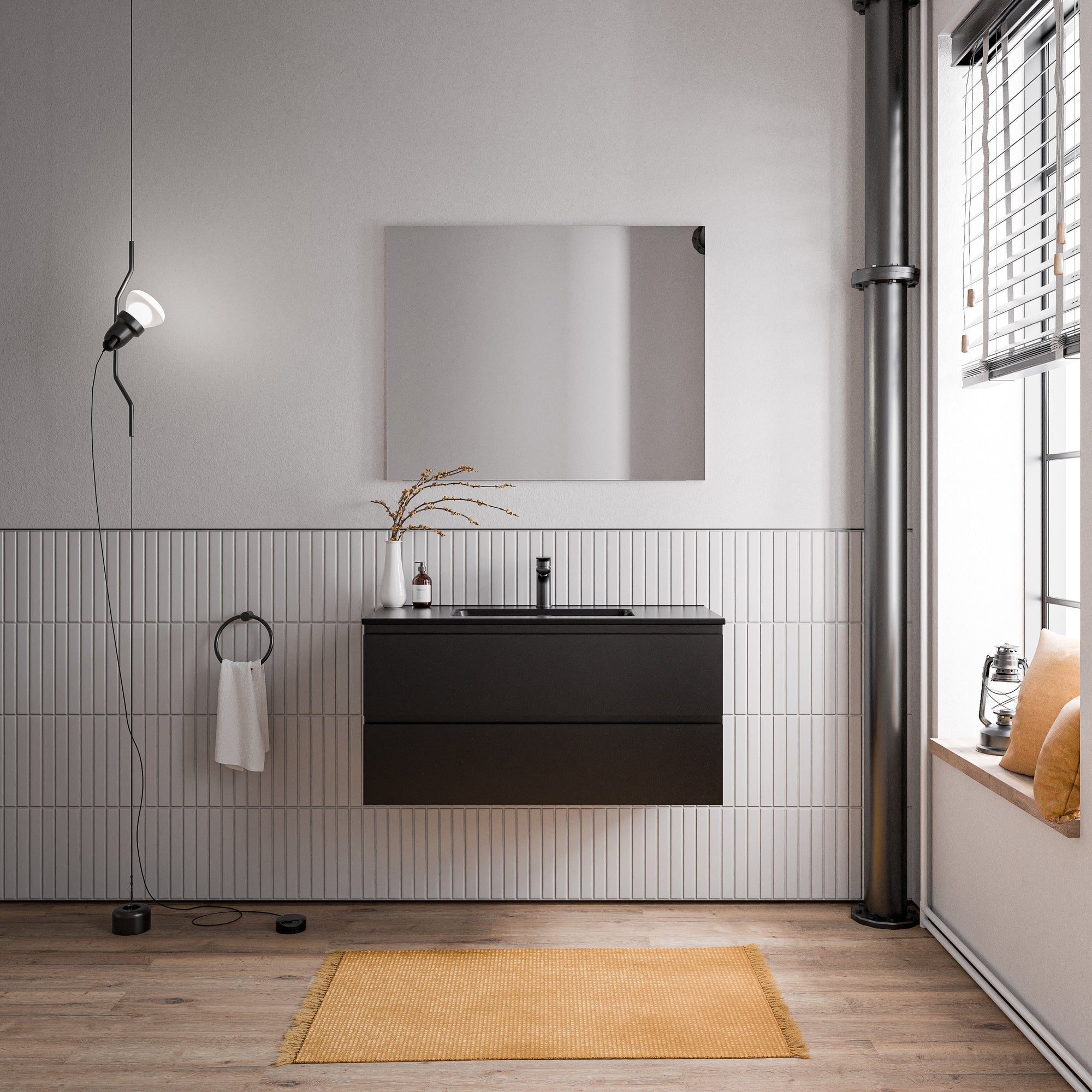 Meuble salle de bain AVA 100 cm