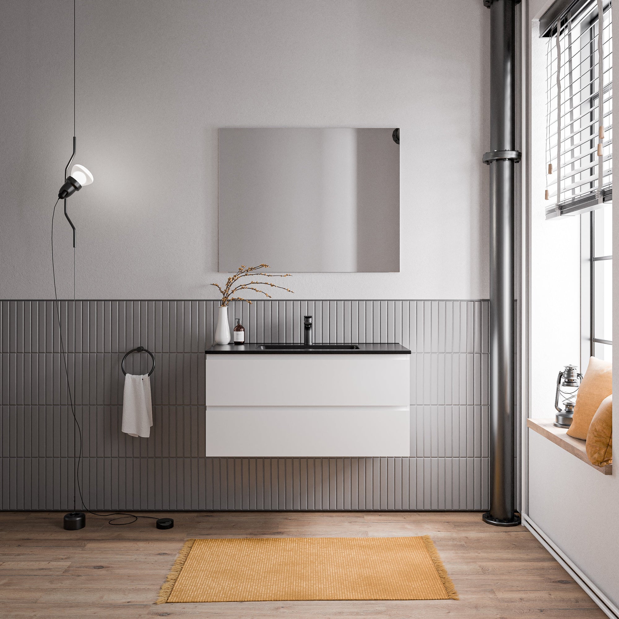 Meuble salle de bain AVA 100 cm