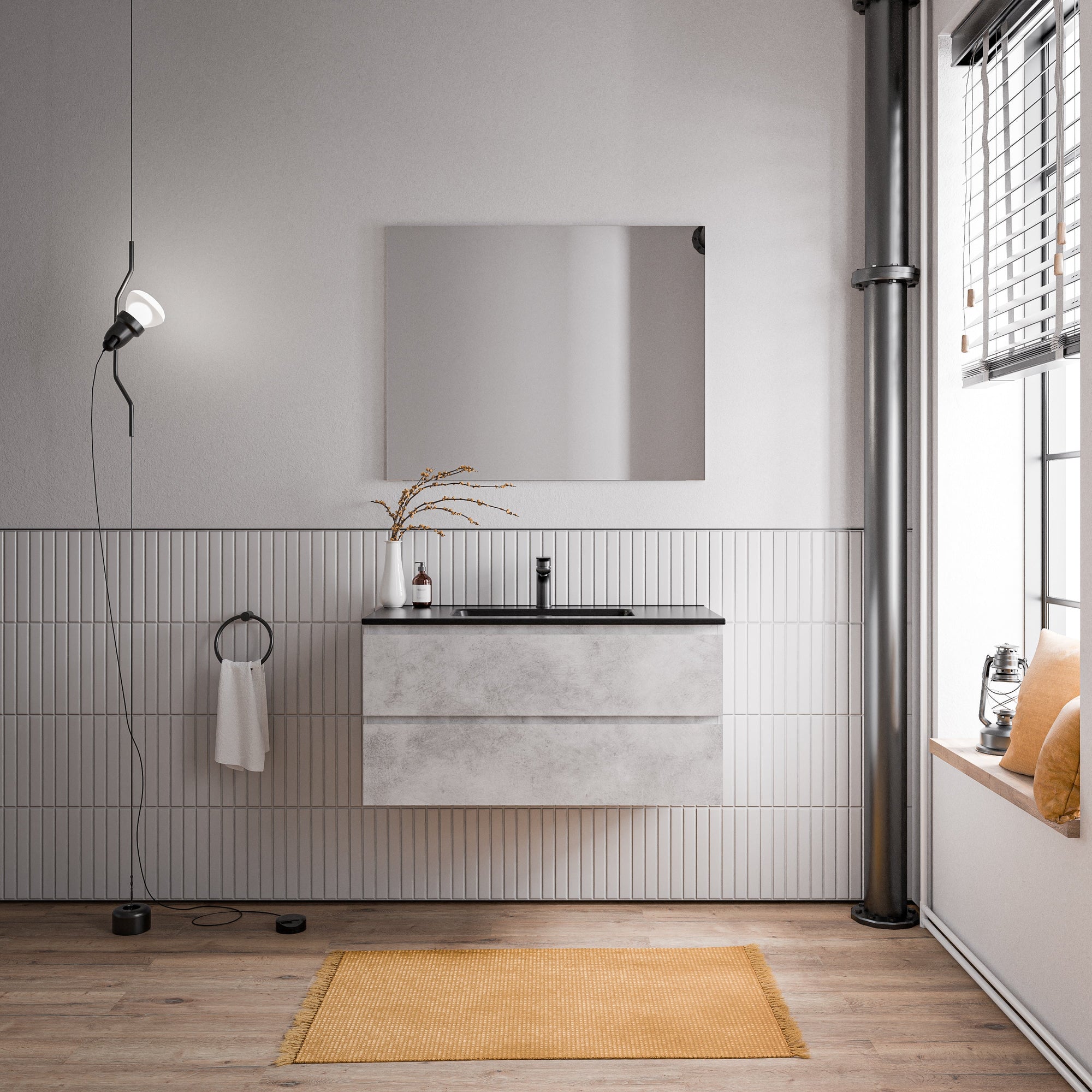 Meuble salle de bain AVA 100 cm