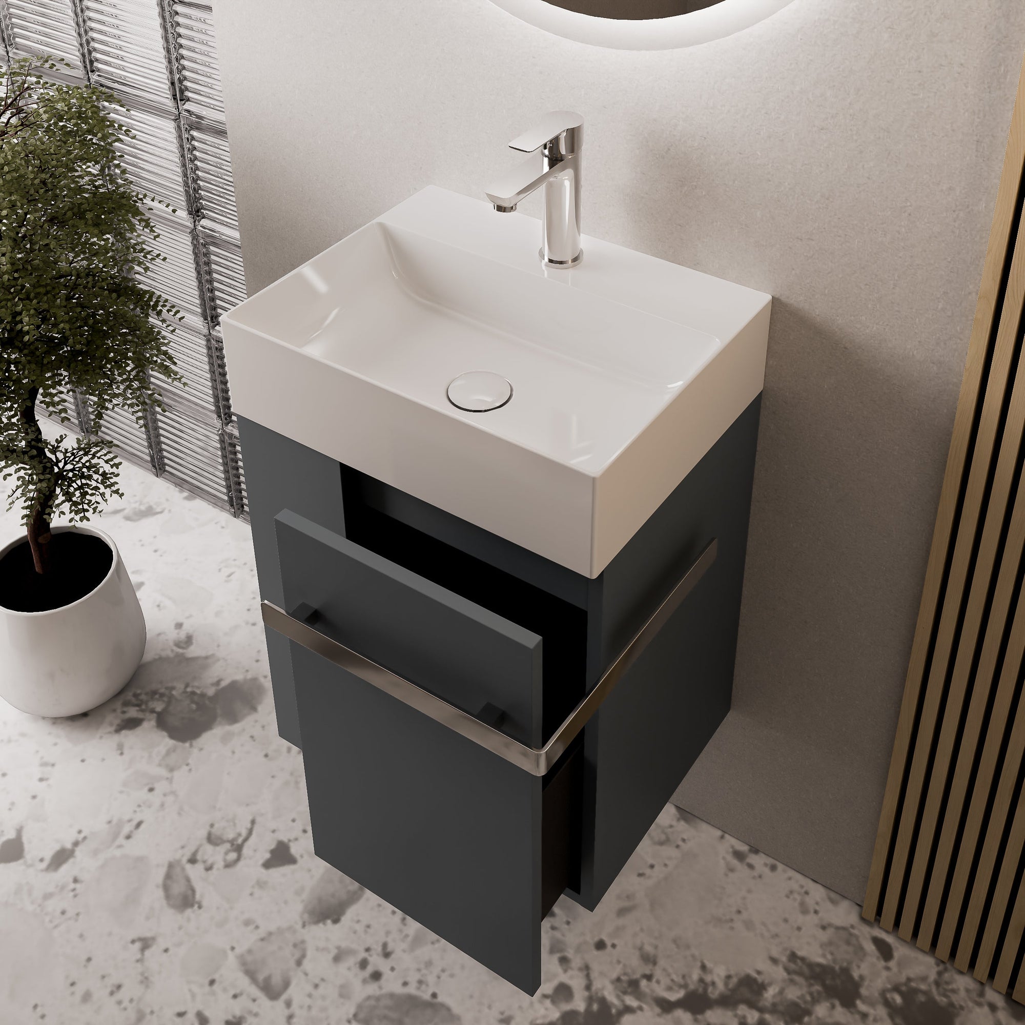 Meuble salle de bain COMPACT 450