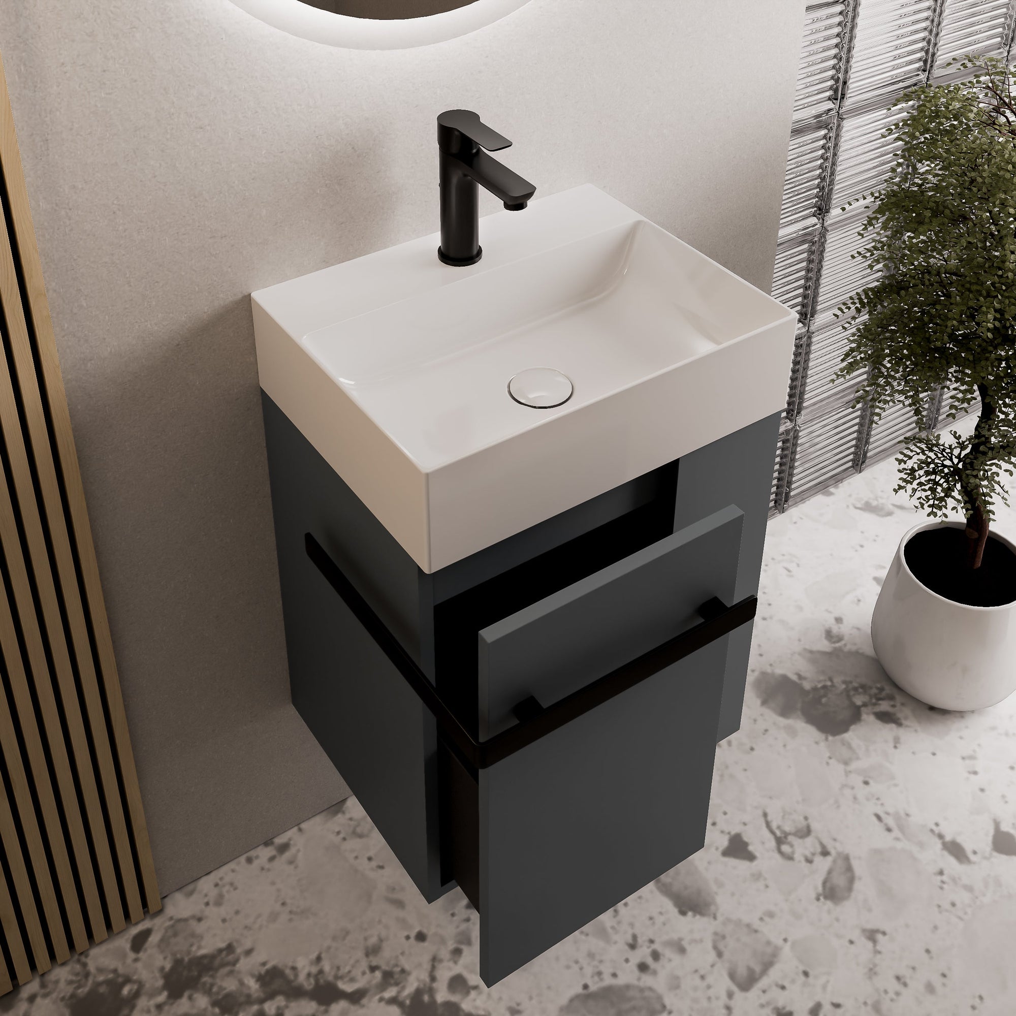 Meuble salle de bain COMPACT 450