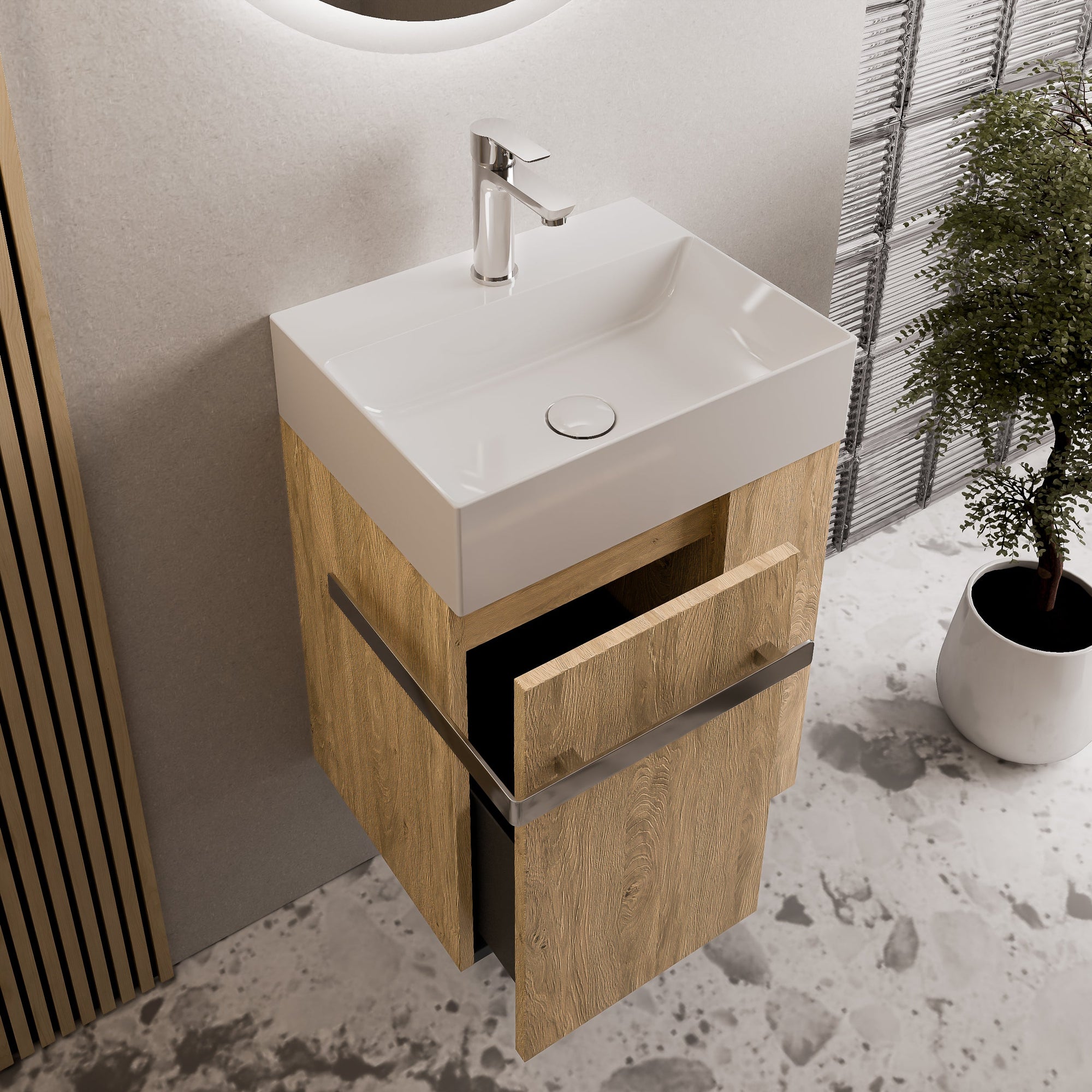 Meuble salle de bain COMPACT 450