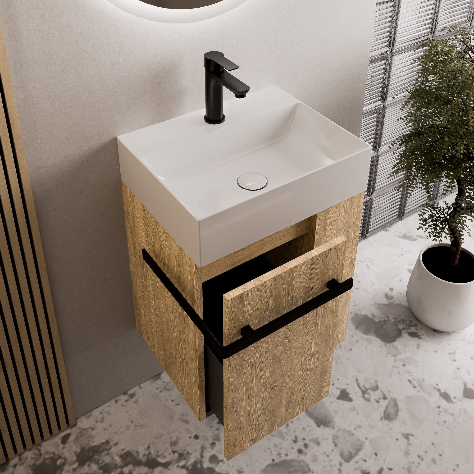 Meuble salle de bain COMPACT 450
