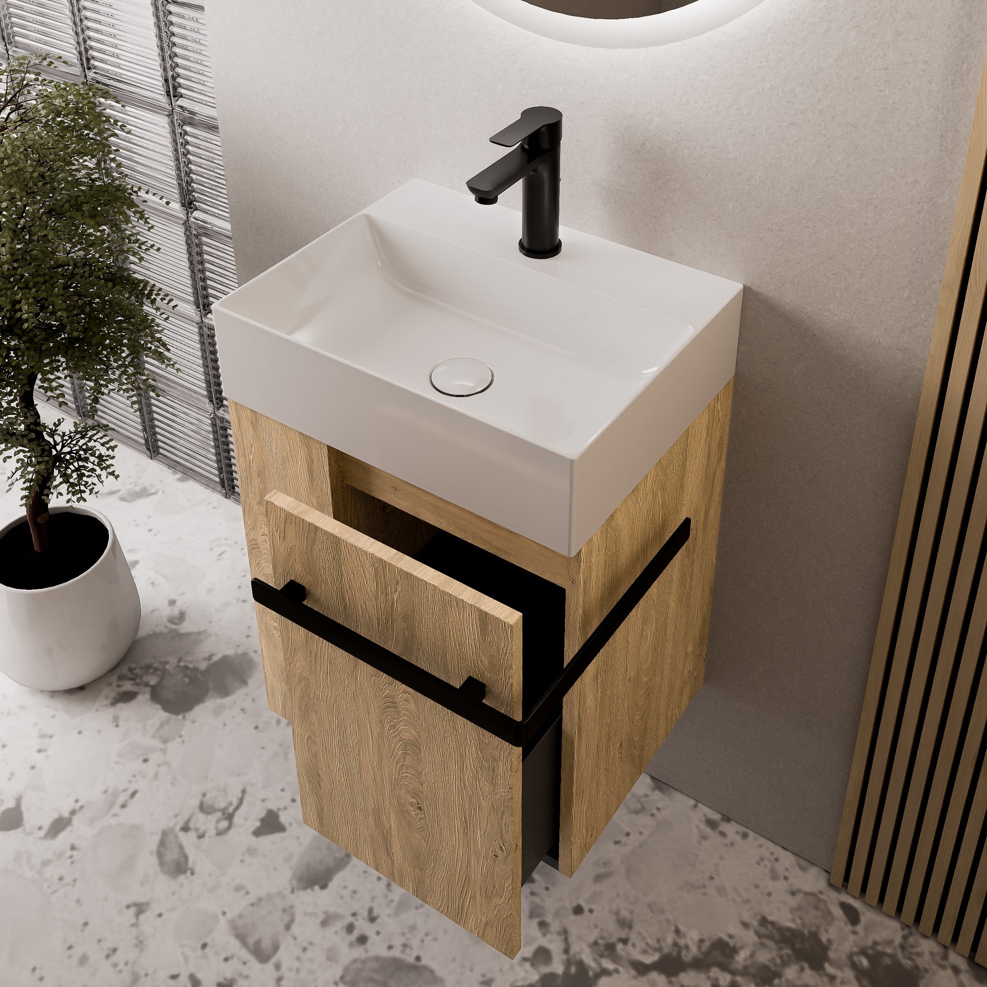 Meuble salle de bain COMPACT 450