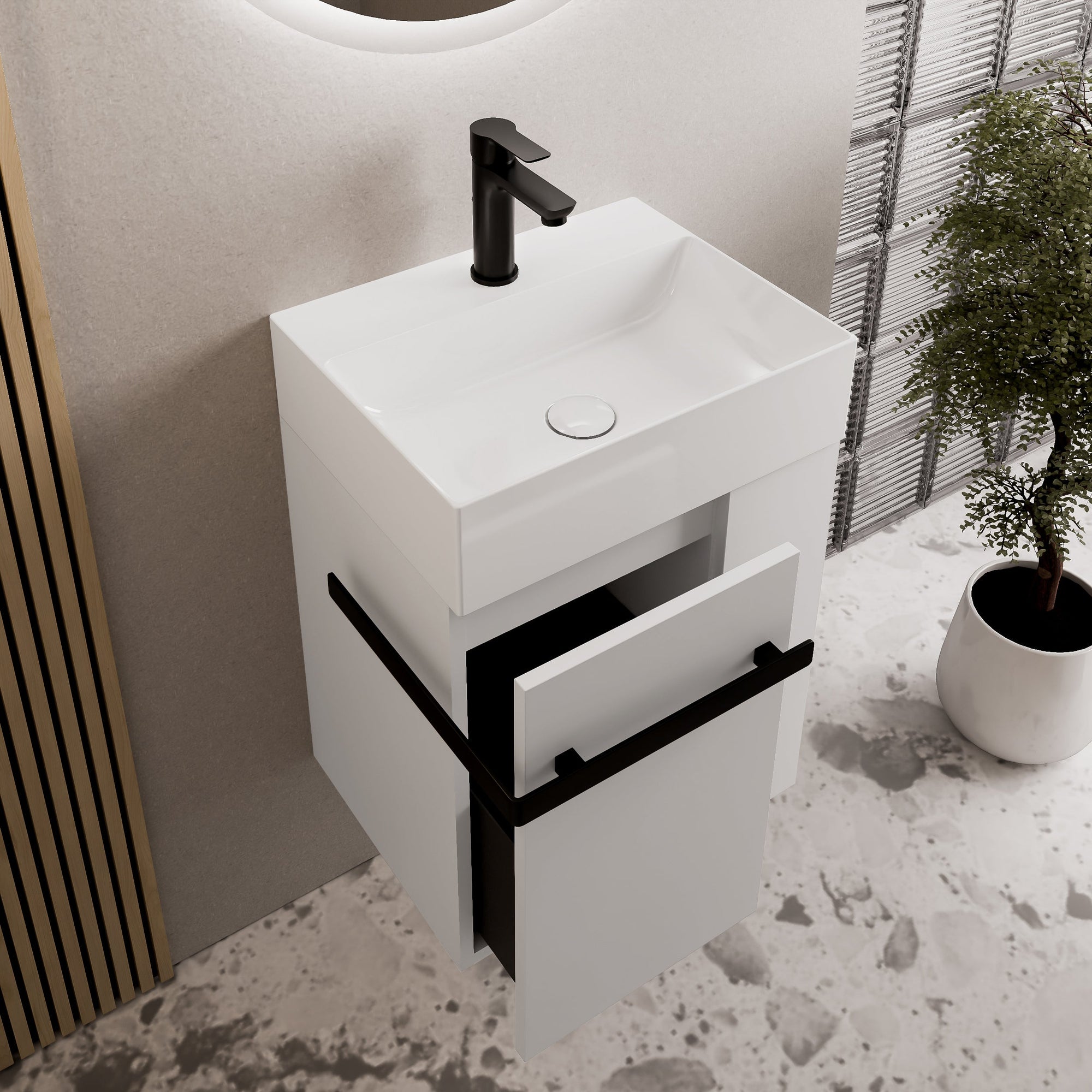Meuble salle de bain COMPACT 450