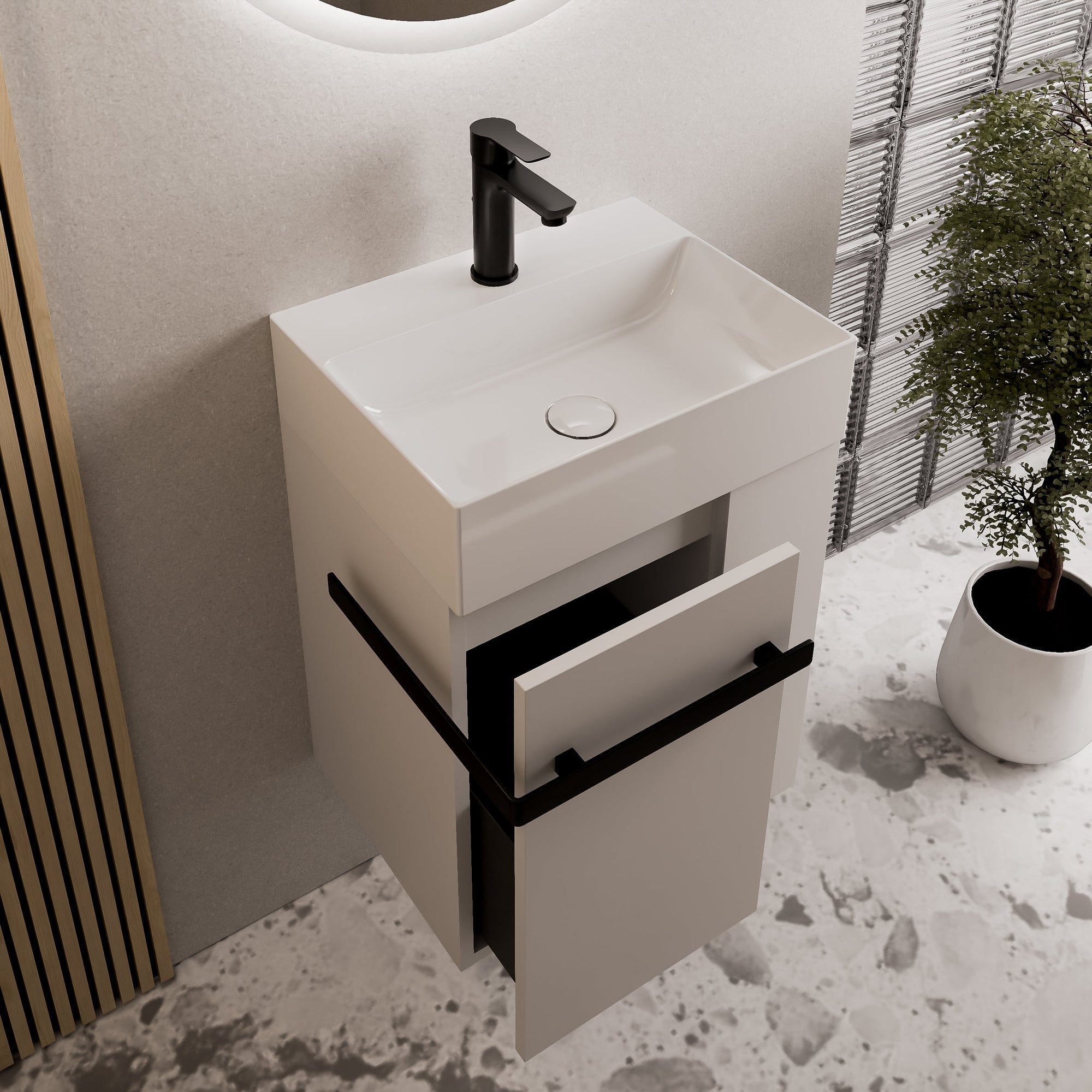 Meuble salle de bain COMPACT 450