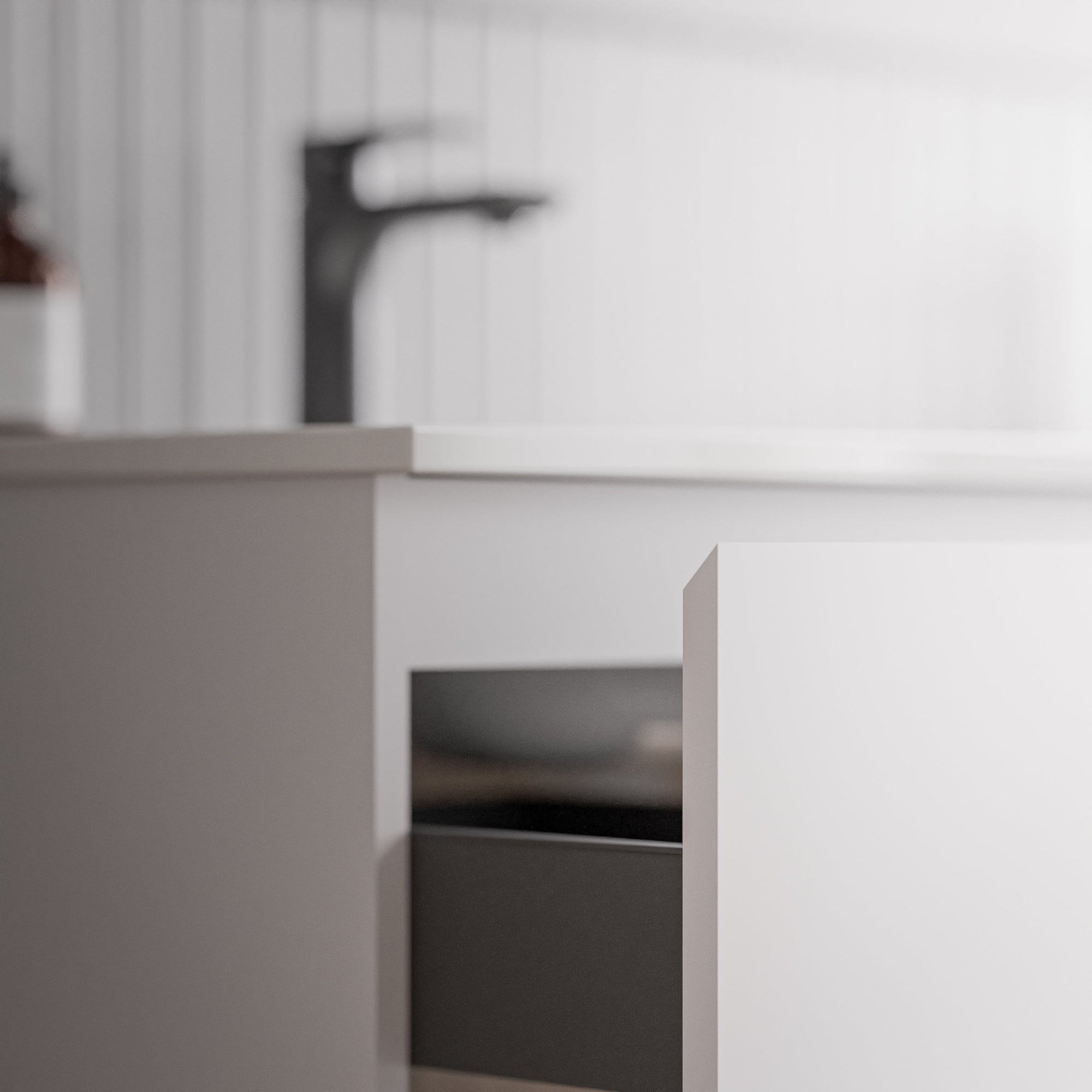 Ensemble de meubles de salle de bain AVA 100 cm avec lavabo