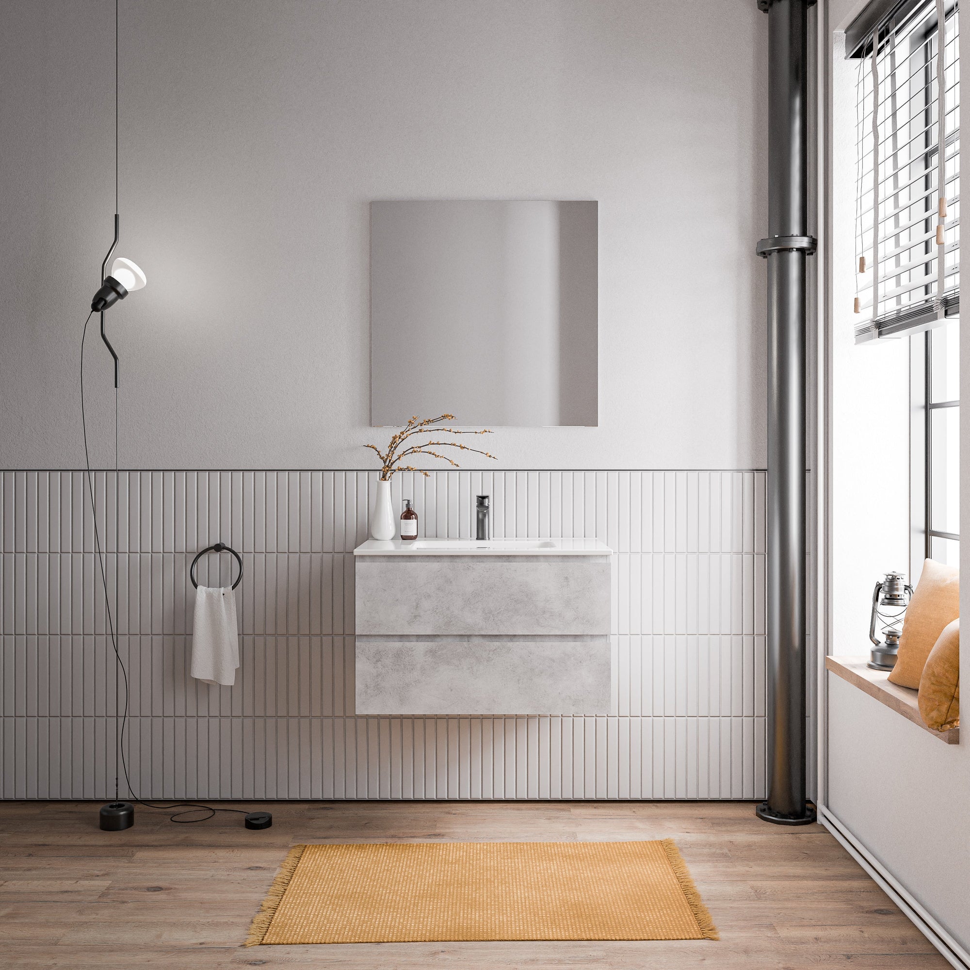 Meuble salle de bain AVA 80 cm