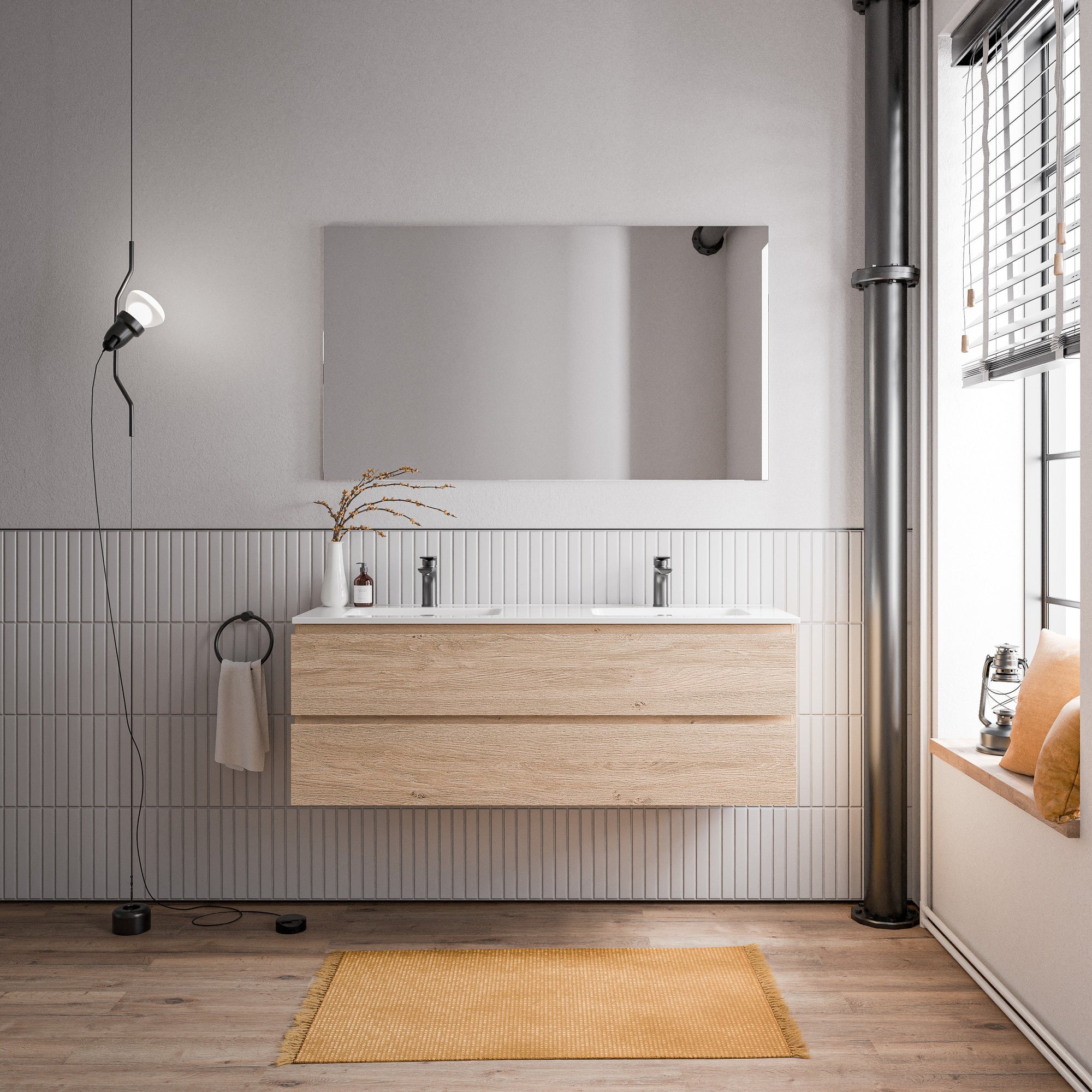 Meuble salle de bain AVA 140 cm