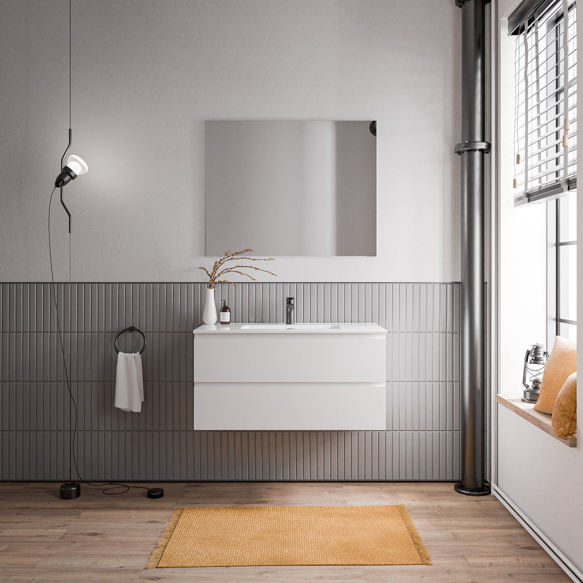 Meuble salle de bain AVA 100 cm