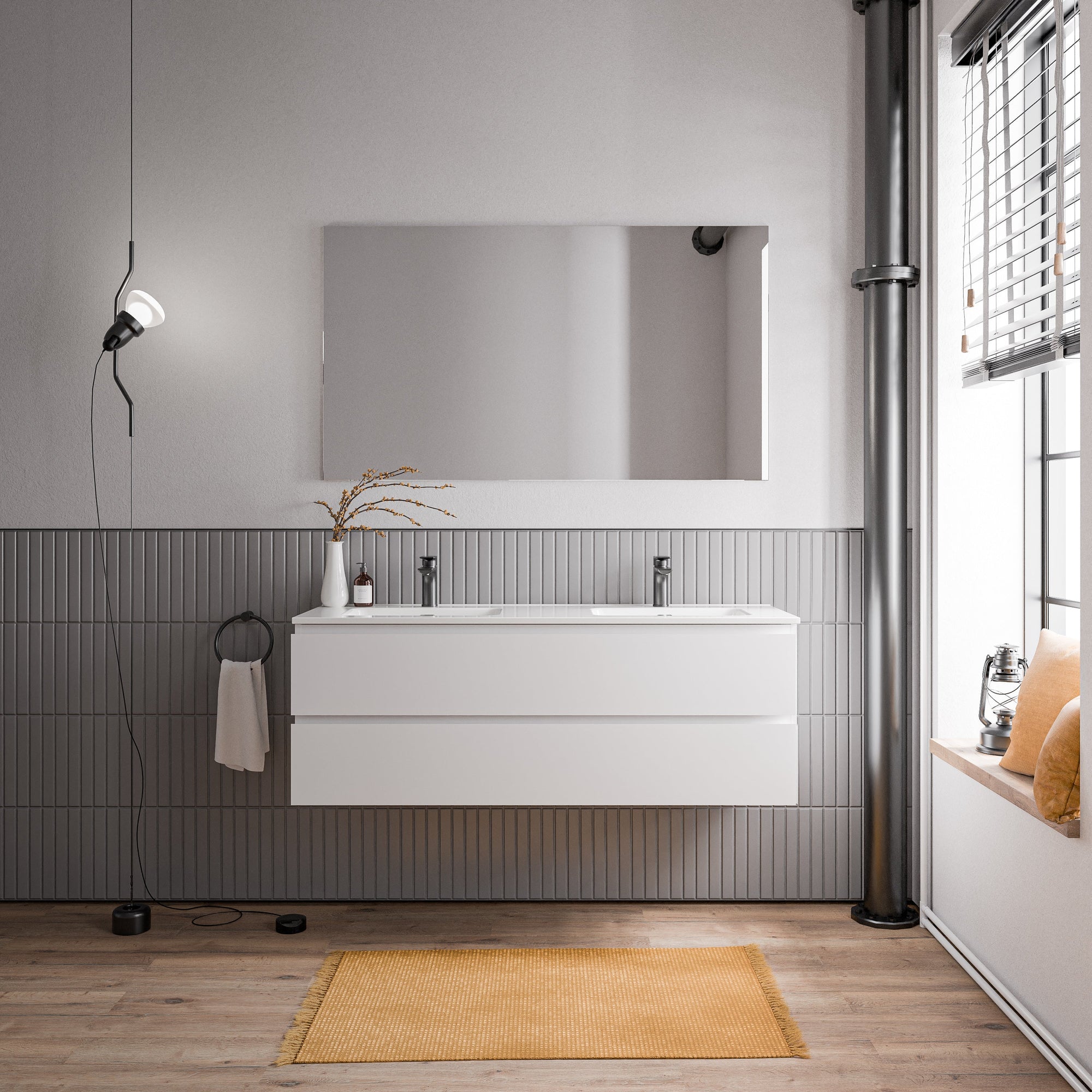 Meuble salle de bain AVA 140 cm
