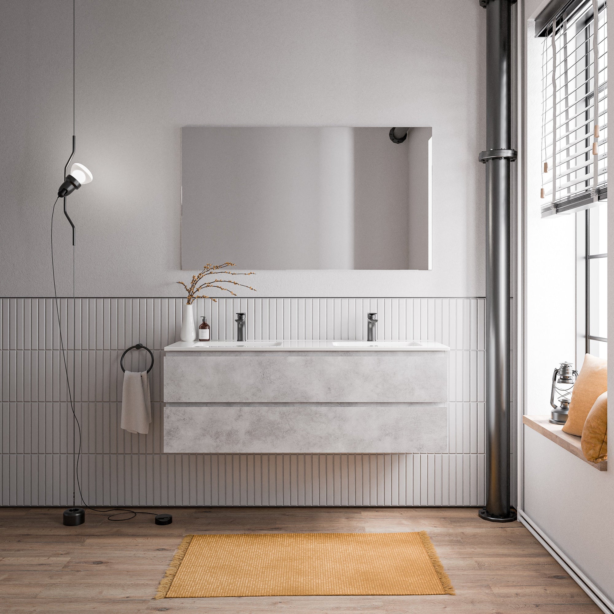 Meuble salle de bain AVA 140 cm