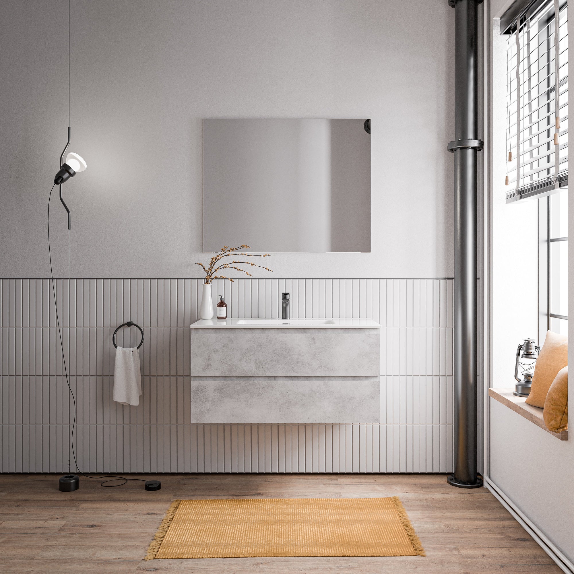 Meuble salle de bain AVA 100 cm