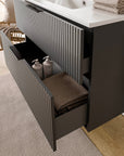 Ensemble de meubles de salle de bain TIM 80 cm avec vasque en céramique