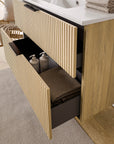 Ensemble de meubles de salle de bain TIM 80 cm avec vasque en céramique