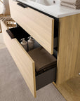 Ensemble de meubles de salle de bain TIM 80 cm avec vasque en céramique