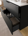 Ensemble de meubles de salle de bain TIM 80 cm avec vasque en céramique
