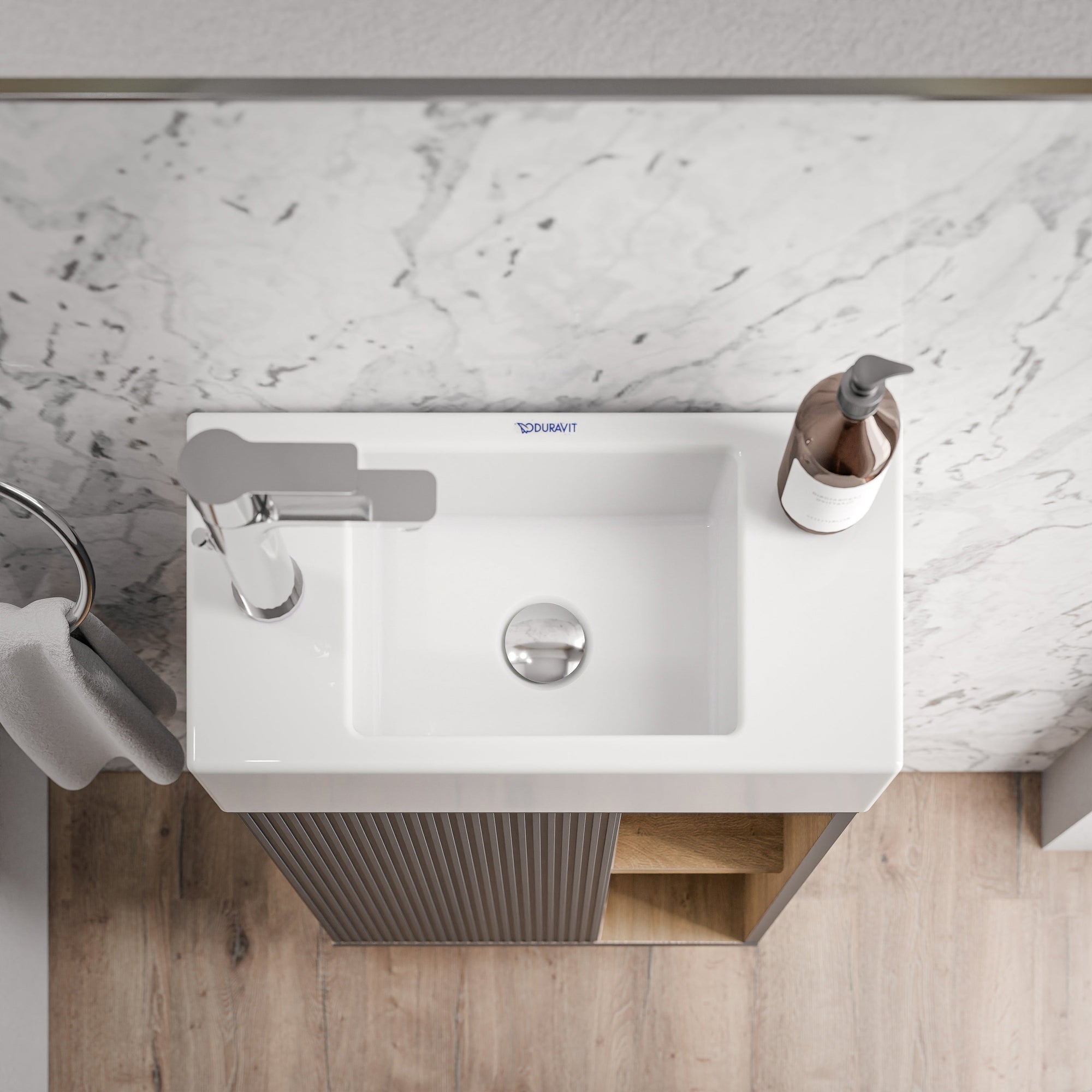 Meuble salle de bain BELDIVO 50 cm
