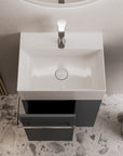 Ensemble de meubles de salle de bains COMPACT 45 cm avec lavabo