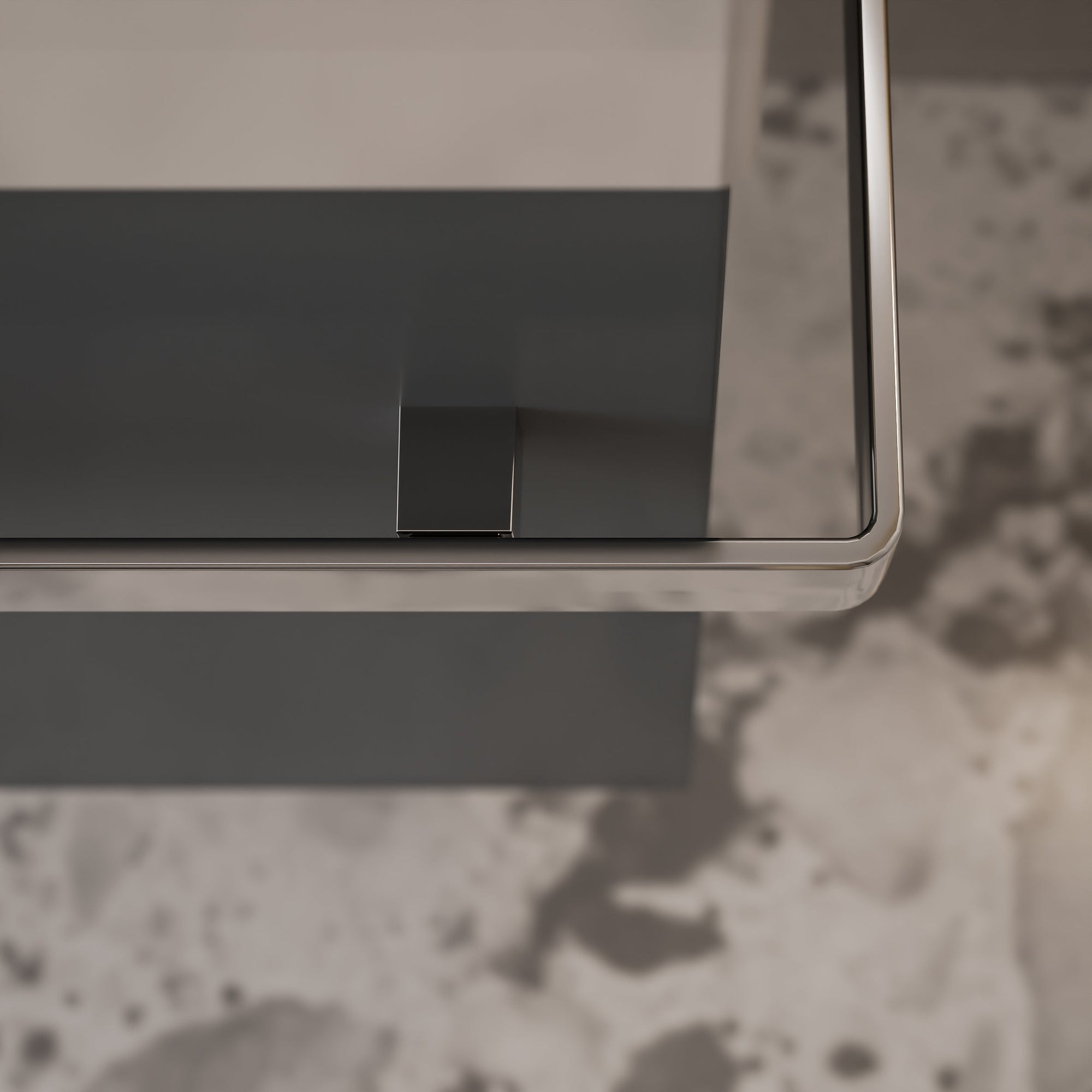Ensemble de meubles de salle de bain pour WC invités COMPACT 45 cm avec lavabo