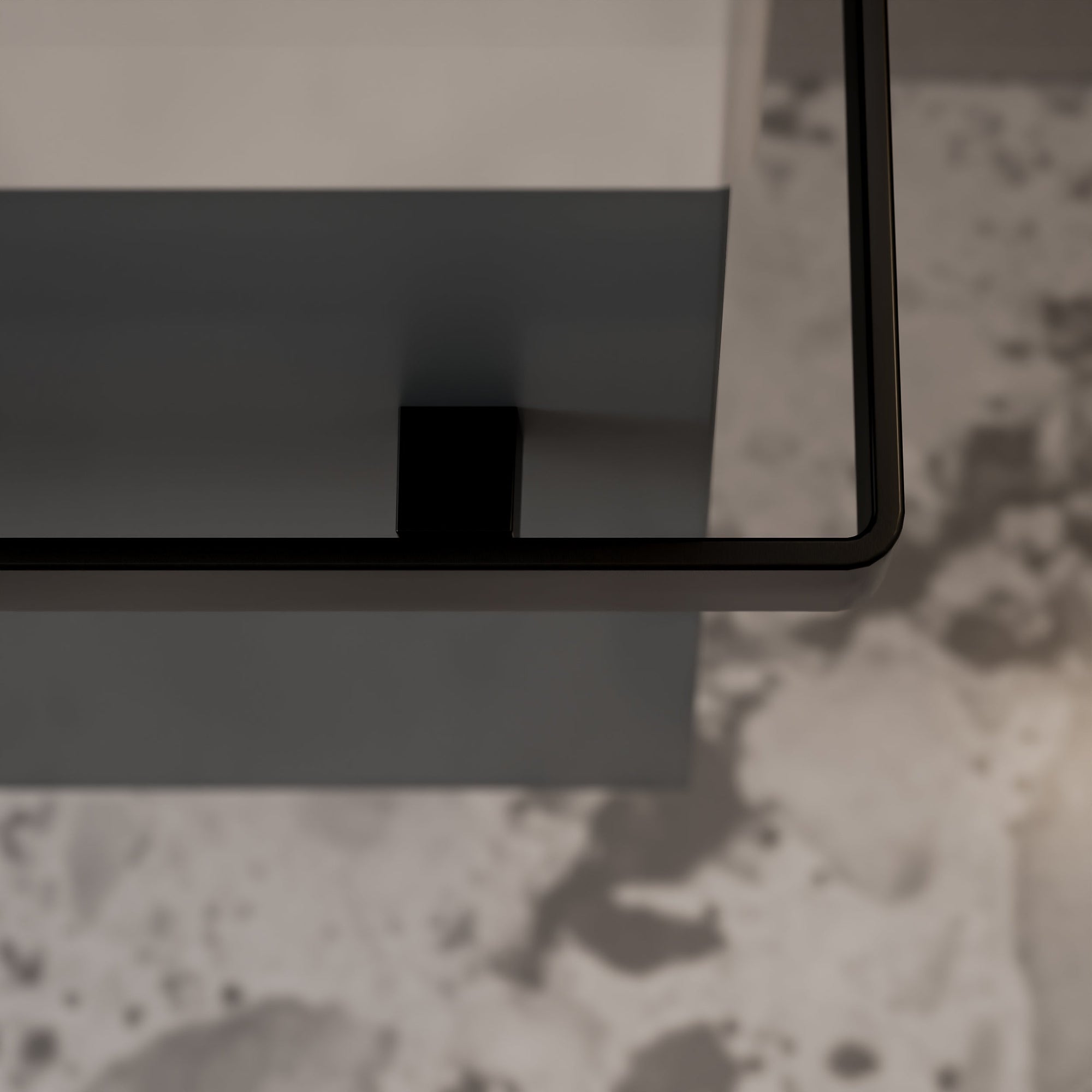 Ensemble de meubles de salle de bain pour WC invités COMPACT 45 cm avec lavabo