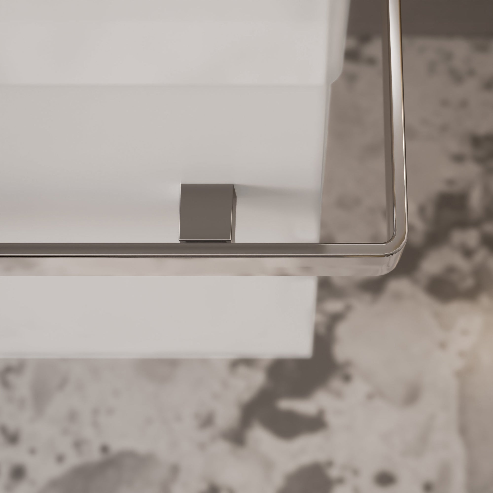 Ensemble de meubles de salle de bain pour WC invités COMPACT 45 cm avec lavabo