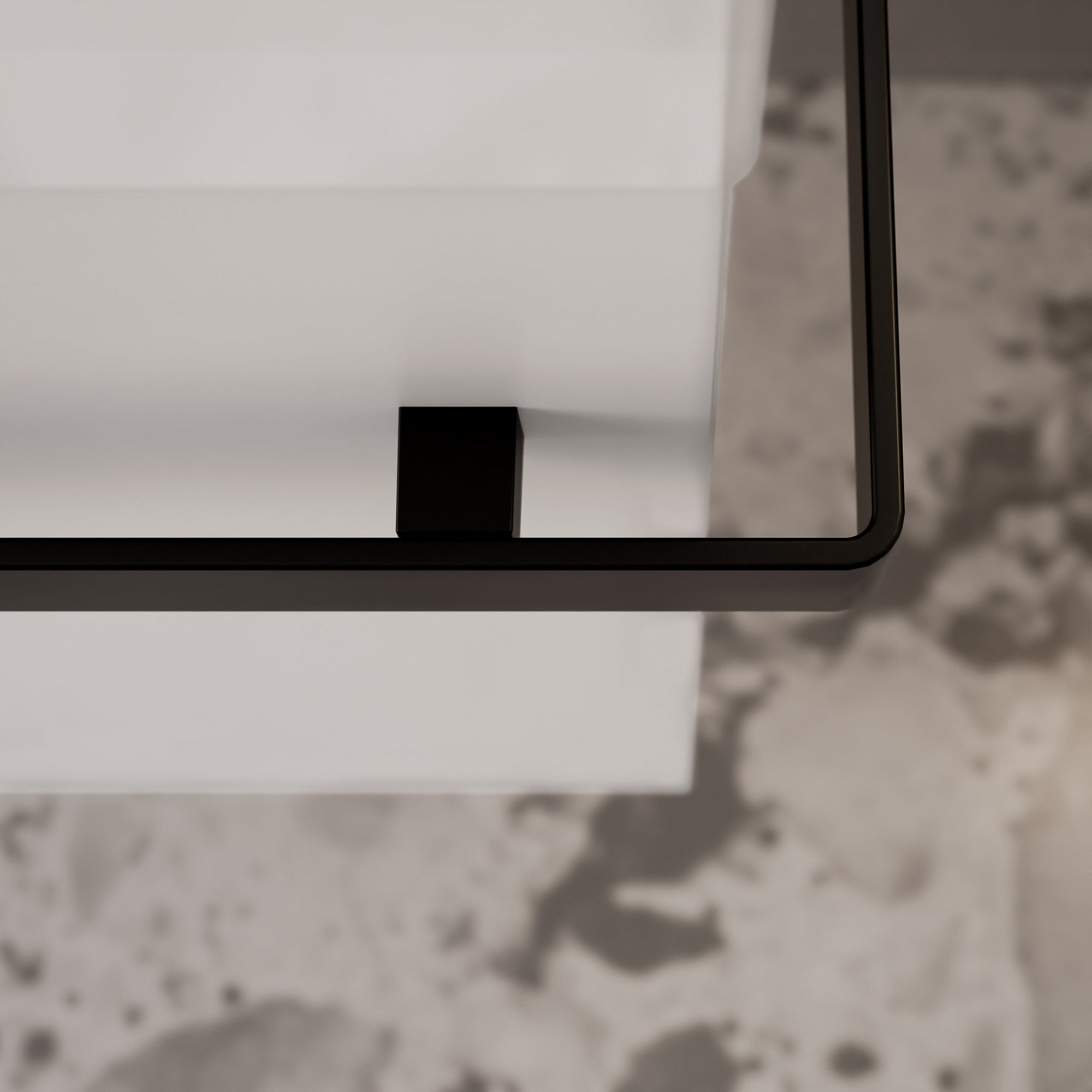 Ensemble de meubles de salle de bain pour WC invités COMPACT 45 cm avec lavabo
