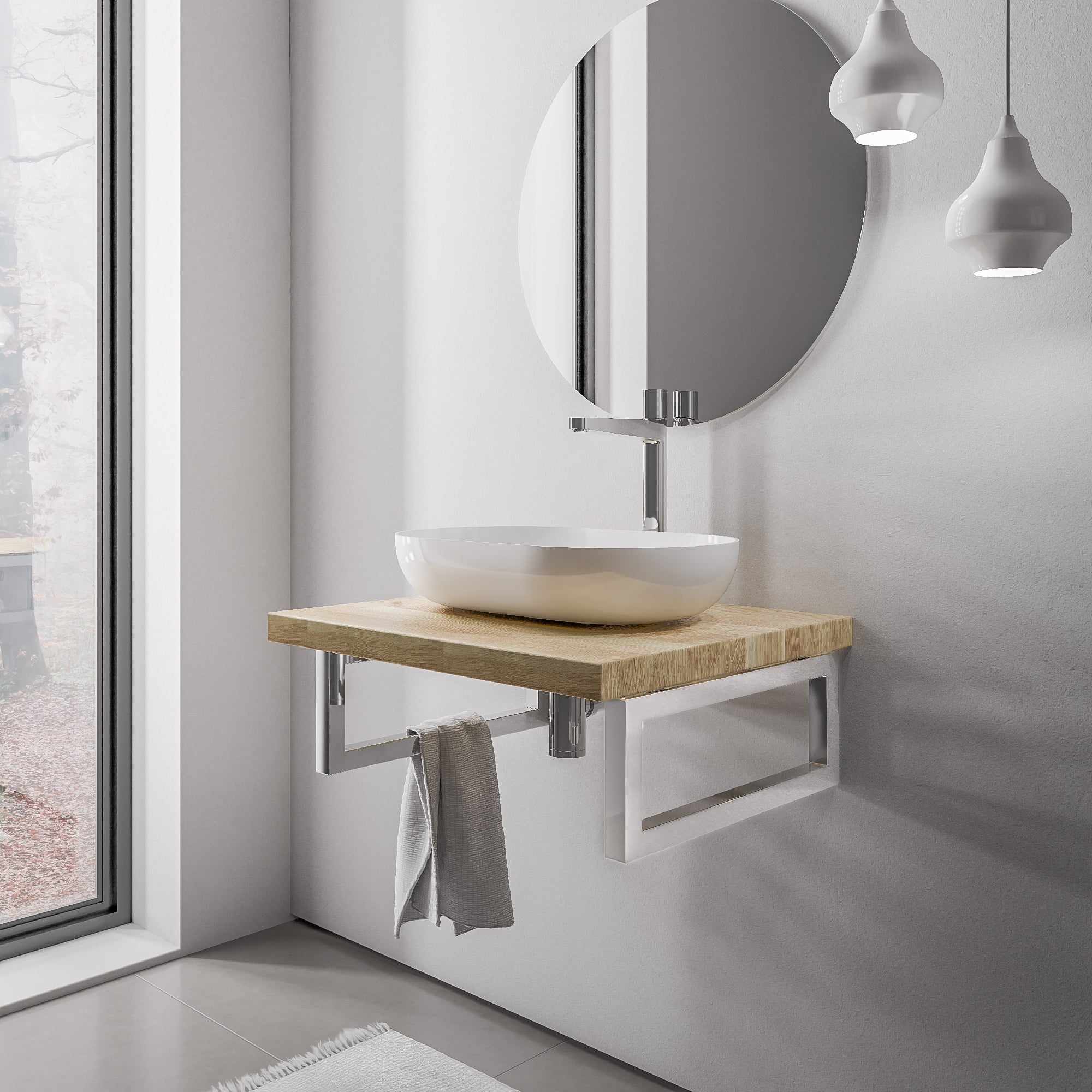 Plan vasque PUREWOOD