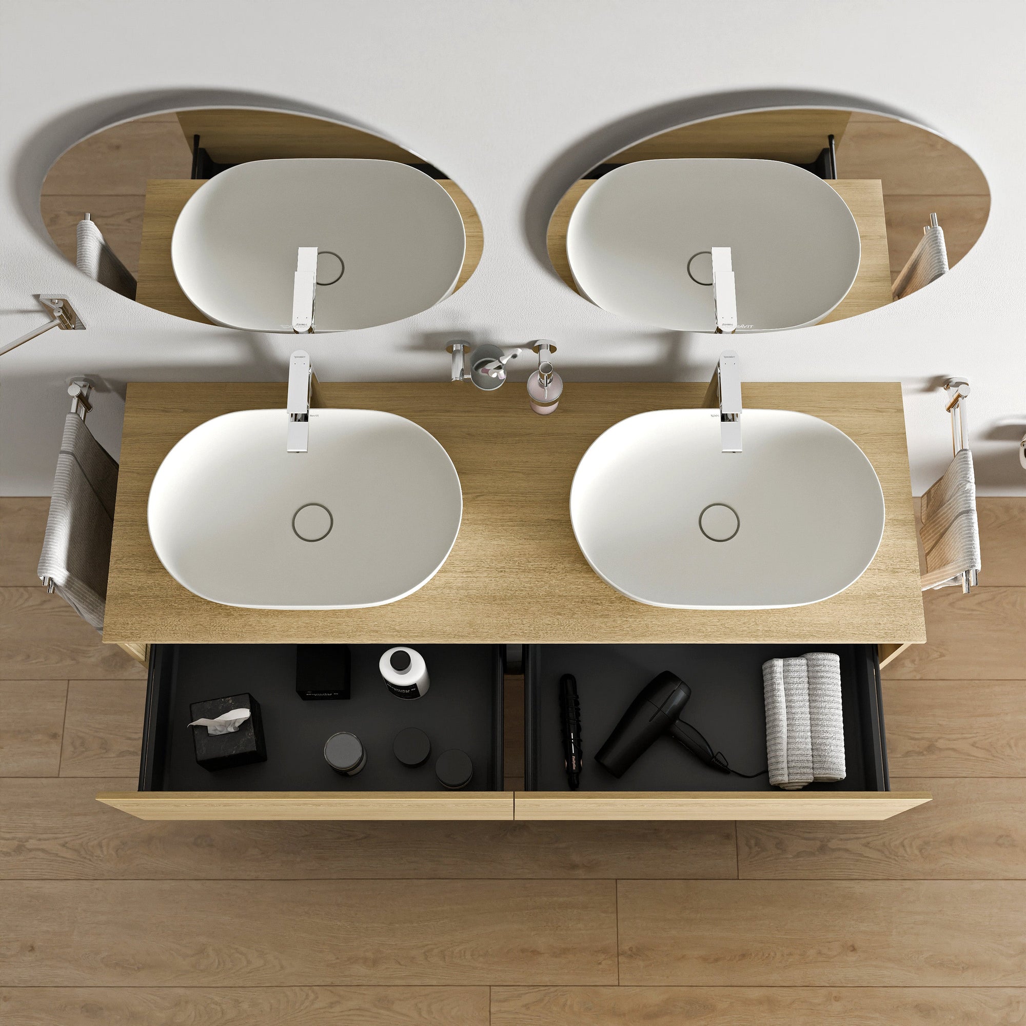 Meuble sous-lavabo Duravit Vellora