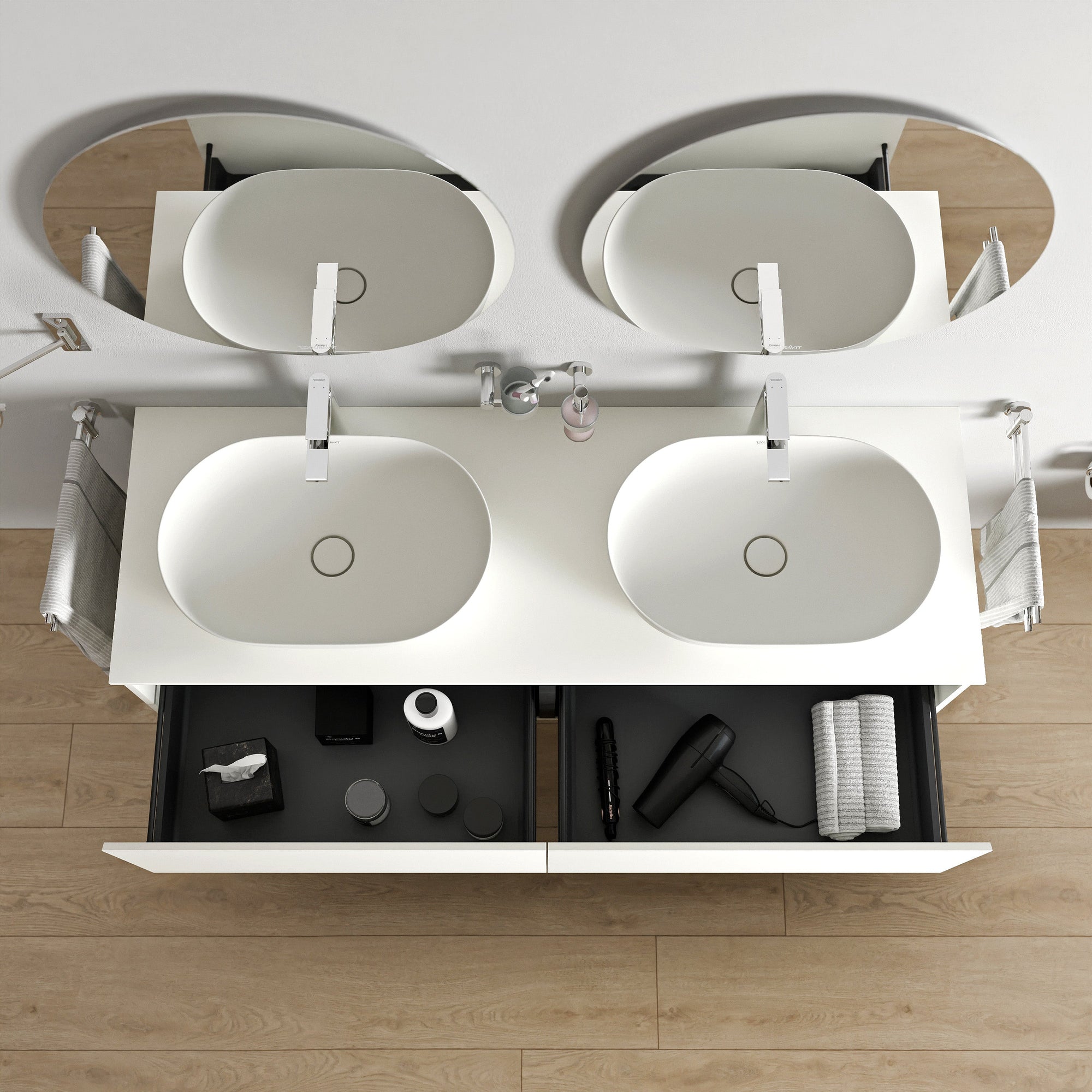 Meuble sous-lavabo Duravit Vellora